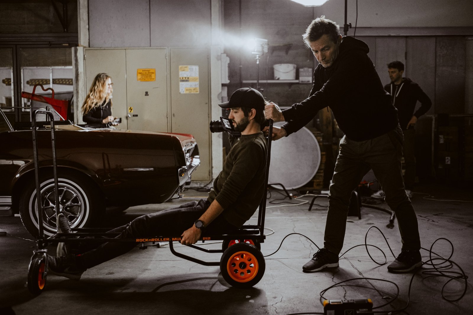 Kameraarbeit mit Cinema-Rig