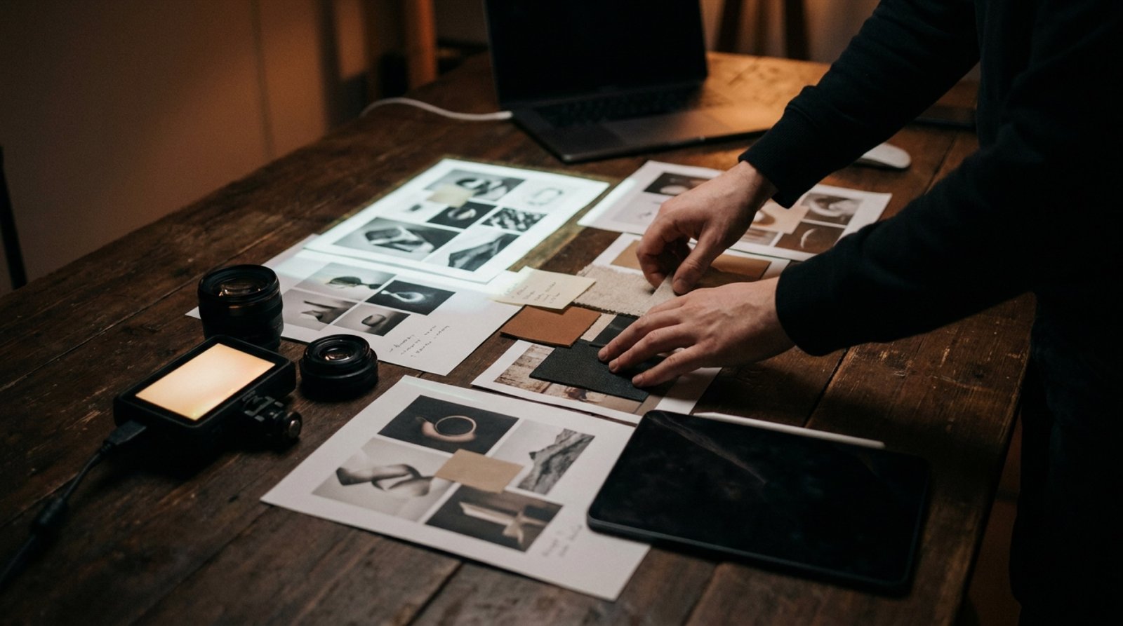 Creative Technology, Moodboards und KI Workflows als visueller Entwicklungsprozess