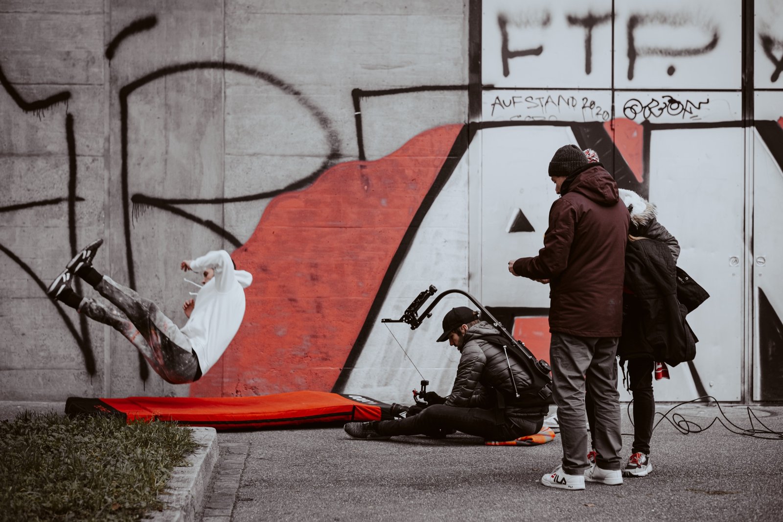 Andreas Boehler und Team bei der kreativen Entwicklung